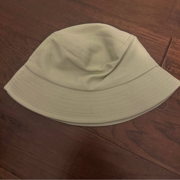 Sage Green Bucket Hat with Paw Print - Picture 3 of 4